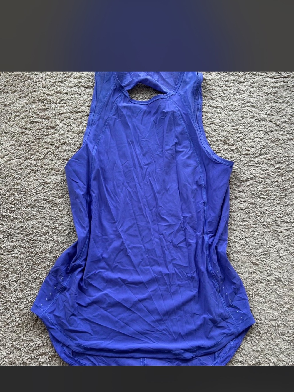 lululemon athletica Women's Cobalt Purple Racerback Tank